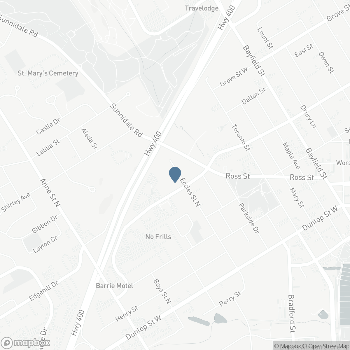 104 ECCLES STREET N, Barrie, Ontario L4N 1Y7